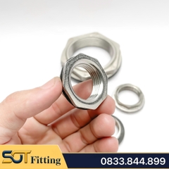 Khớp Nối Bồn Nước Inox 304 Đế Phẳng Cho Hệ Thống Bồn Nước
