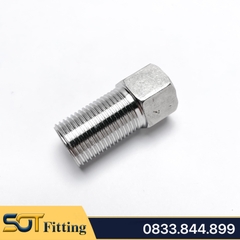 Lơ Hợp Kim Dài 50mm & 70mm Ren BSP DN15 - 1/2 - 21 / Nối Ren Trong và Ren Ngoài