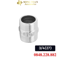 Nối Ren Inox, Kép ren Inox 21 27 Inox Bóng 201