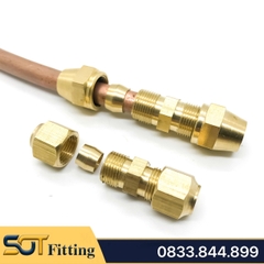 Nối Thẳng Hạt Bắp, Đầu Nối Hai Đầu Hạt Bắp Ống Đồng, Ống PU 6 8 10 12