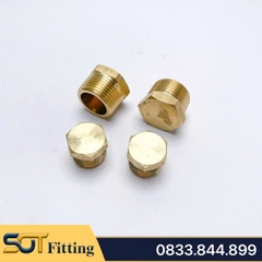 Nút Bịt / Đầu Bít Ren Ngoài Đồng Thau Ngăn Dòng Chảy - 9.6 13 17 21 27 34 42 49 60