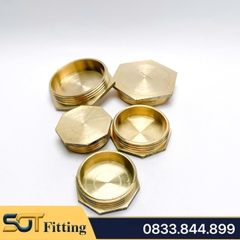 Nút Bịt / Đầu Bít Ren Ngoài Đồng Thau Ngăn Dòng Chảy - 9.6 13 17 21 27 34 42 49 60
