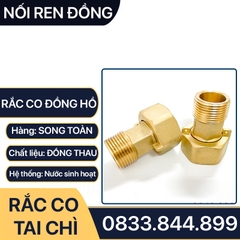 Rắc Co Ren Lục Giác Có Lỗ Kẹp Chì Dùng Cho Đồng Hồ Đo Cấp Nước