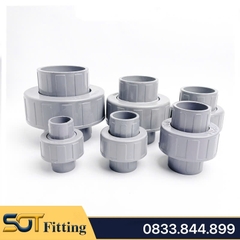 Rắc Co Nhựa, Đầu Nối Rắc Co Nhựa Trơn Dán Ống PVC