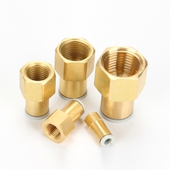 Nối Nhanh Ren Trong, PCF Ren Trong Cắm Ống STNC Ống 4 6 8 10 12 16 - Màu Trắng (Chính Hãng)