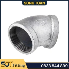 Sản Phẩm Co Lơ 45 Độ Ren Trong Sắt Mạ Kẽm: Đáng Tin Cậy Và Bền Bỉ