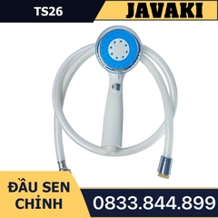Tay 3 Chế Độ TS26 Nhựa Trắng Lắp Vào Củ Sen Tắm - Thương Hiệu JAVAKI