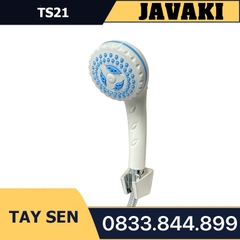Tay  Bông Sen TS21 Nhựa Trắng Lắp Vào Củ Sen Tắm - Thương Hiệu JAVAKI
