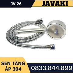 Tay Tăng Áp SUS 304 JV26 Lắp Vào Củ Sen Tắm - Thương Hiệu JAVAKI