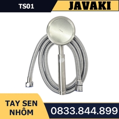 Tay Tăng Áp TS01 Bằng Nhôm Trong Lắp Vào Củ Sen Tắm - Thương Hiệu JAVAKI