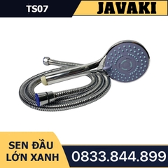 Tay TS07 Mặt Lớn Xanh Tùy Chỉnh 3 Chế Độ Lắp Vào Củ Sen Tắm - Thương Hiệu JAVAKI