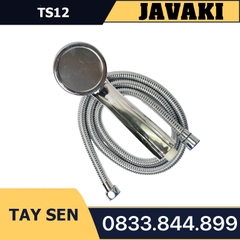 Tay TS12 Phun Sương Nhựa Crom Lắp Vào Củ Sen Tắm - Thương Hiệu JAVAKI