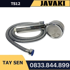 Tay TS12 Phun Sương Nhựa Crom Lắp Vào Củ Sen Tắm - Thương Hiệu JAVAKI