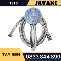 Tay TS15 Nhựa Crom Tùy Chỉnh 3 Chế Độ Lắp Vào Củ Sen Tắm - Thương Hiệu JAVAKI