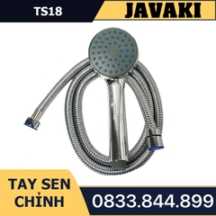 Tay TS18 Nhựa Mạ Crom Lắp Vào Củ Sen Tắm - Thương Hiệu JAVAKI