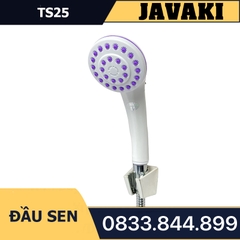 Tay TS25 Nhựa Trắng Giá Rẻ Lắp Vào Củ Sen Tắm - Thương Hiệu JAVAKI