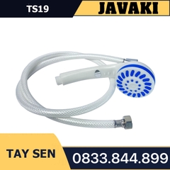 Tay TS19 Nhựa Trắng Giá Rẻ Lắp Vào Củ Sen Tắm - Thương Hiệu JAVAKI