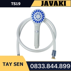 Tay TS19 Nhựa Trắng Giá Rẻ Lắp Vào Củ Sen Tắm - Thương Hiệu JAVAKI