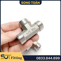 Tê / T 3 Đầu Ren Ngoài 1/2 (21) Inox - Chắc Chắn và Bền Bỉ Cho Hệ Thống