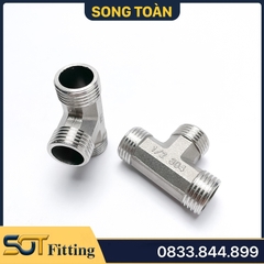 Tê / T 3 Đầu Ren Ngoài 1/2 (21) Inox - Chắc Chắn và Bền Bỉ Cho Hệ Thống
