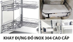 Tủ Đồ Khô 6 Tầng Nan Dẹt SUS 304 - Thương Hiệu Tủ Bếp Camryn