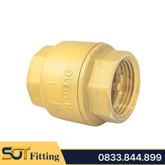 Van 1 Chiều Đồng Lò Xo MIHA - Brass Spring Check Valve