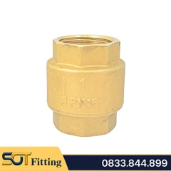 Van 1 Chiều Đồng Lò Xo MIHA - Brass Spring Check Valve