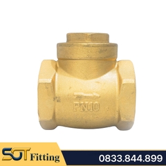 Van 1 Chiều Lá Đồng MBV Bằng Đĩa Lá Lật - Brass Swing Check Valve Brass Seat