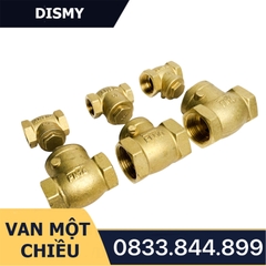 Van 1 Chiều Lá Ren Đồng Dismy PN16 / Copper Threaded One - Way Valve