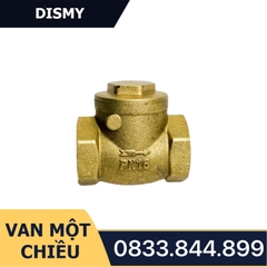 Van 1 Chiều Lá Ren Đồng Dismy PN16 / Copper Threaded One - Way Valve