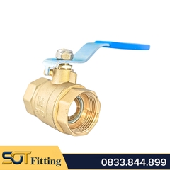 Van Bi Đồng MI Tay Gạt Inox - Brass Ball Valve With Lever Handle
