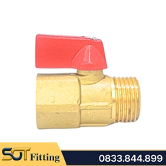 Van Bi Đồng MIHA 1/2 f x 1/2 m Brass Ball Valve