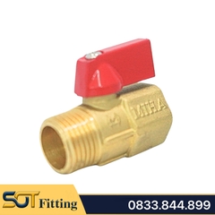 Van Bi Đồng MIHA 1/2 f x 1/2 m Brass Ball Valve
