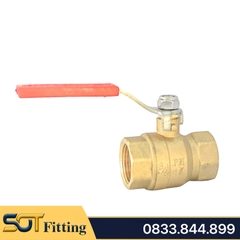Van Bi Đồng MIHA Tay Gạt Inox - Brass Ball Valve With Lever Handle