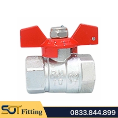 Van Bi Hợp Kim Kẽm TUBO Tay Bướm Hợp Kim - Zinc Plated Valve With Butterfly Handle