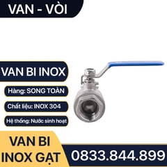 Van Bi Inox Tay Gạt, Van Bi Tay Gạt Inox 90 độ SUS 201 - 304 - 316