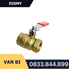 Van Bi Ren Đồng Tay Dài DISMY PN16 / Long Sleeve Copper Threaded Ball Valve