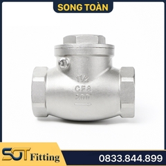 Van Một Chiều Ren Inox 304, Luppe 1 Chiều Lá Lật