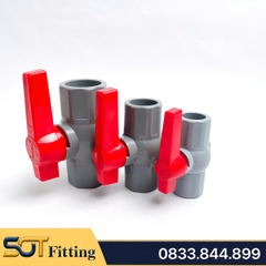Van Nhựa Bi Tay Gạt Khóa Nước Nhựa PVC - Phân Loại Dán Ống