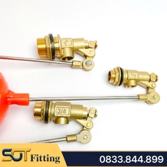 Van Phao Bồn Nước, Tự Động Ngắt Nước 21 27 34 - Đồng Thau
