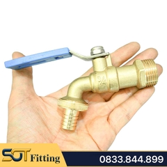 Vòi Đồng MBV Tay Gạt Inox - Brass Taps With Stainless Steel Lever Handle