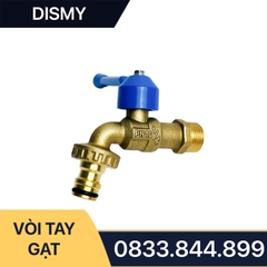 Vòi Gạt Tay Dài Hợp Kim Nhôm Dismy PN10 Đồng  / Long Handle Wiper Brass Tap