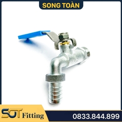 Vòi Hợp Kim Kẽm TURA Tay Gạt Inox - Zinc Taps With Stainless Steel Lever Handle