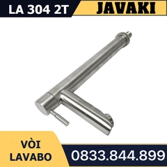 Vòi Lavabo Cao 30cm SUS 304 Dùng Nước Lạnh Javaki | Chất Liệu Bền Bỉ