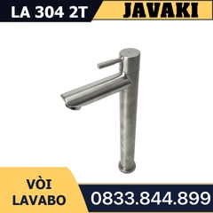 Vòi Lavabo Cao 30cm SUS 304 Dùng Nước Lạnh Javaki | Chất Liệu Bền Bỉ