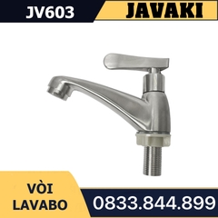 Vòi Lavabo JV603 SUS 304 Javaki | Sự Lựa Chọn Hoàn Hảo Cho Chậu Rửa Mặt Hiện Đại