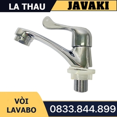 Vòi Lavabo Thân Đồng Mạ Crom Dùng Nước Lạnh Javaki | Sự Kết Hợp Hoàn Hảo Chất Lượng