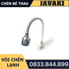 Vòi Rửa Chén Bát Đầu Bẻ Thân Mềm Dùng Nước Lạnh - JAVAKI | Vòi Nước Lạnh Cao Cấp