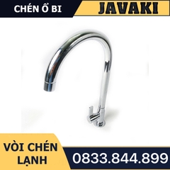 Vòi Rửa Chén Bát Trục Xoay Ổ Bi Dùng Nước Lạnh JAVAKI | Cho Không Gian Bếp Hiện Đại