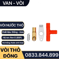 Vòi Thỏ Uống Nước, Vòi Uống Nước Cho Thỏ Đồng Thau